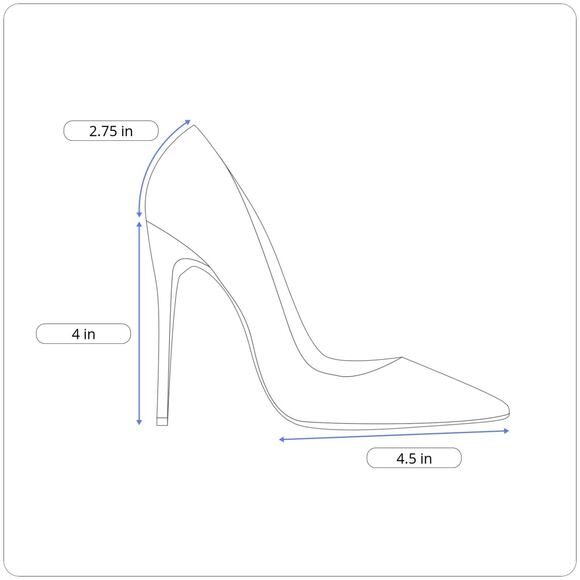 JENN ARDOR Women's Comfortable Stiletto Closed Toe Pumps Size 7 Ivory - Picture 2 of 7